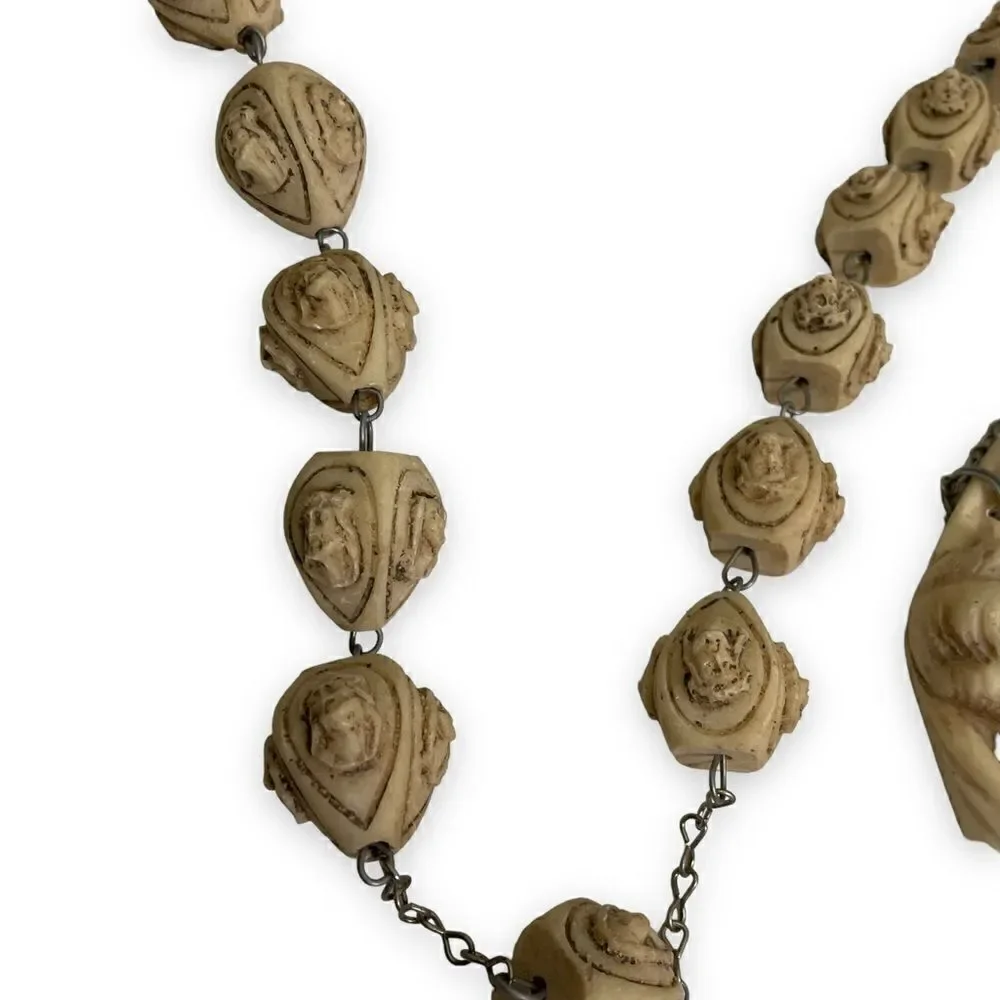 Extra Large Resin Wall Decor Hanging Rosary Catholic Religious Crucifix
